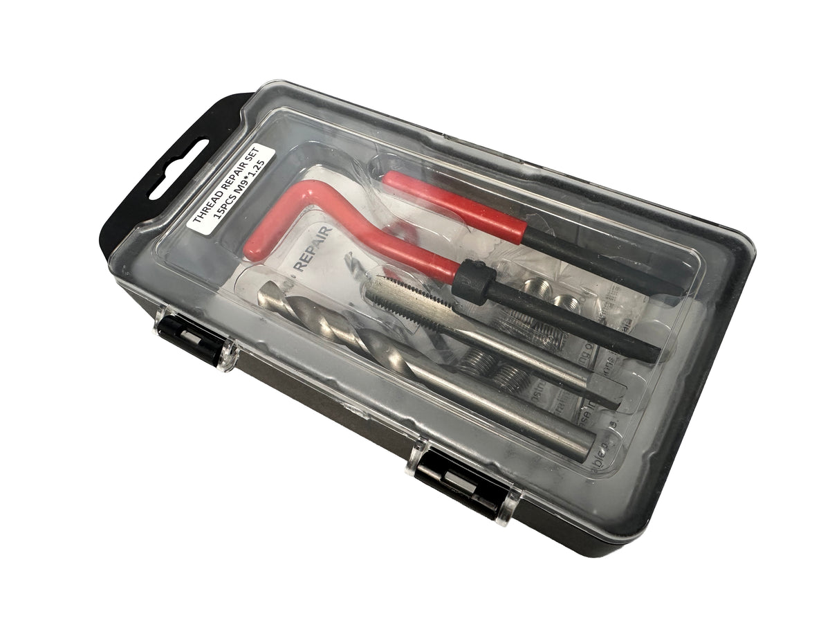 Sada na opravu závitov M9 x 1,25, Gebo Tools