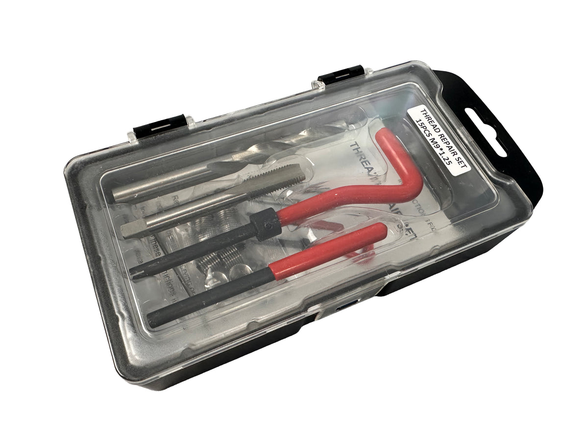 Sada na opravu závitov M9 x 1,25, Gebo Tools