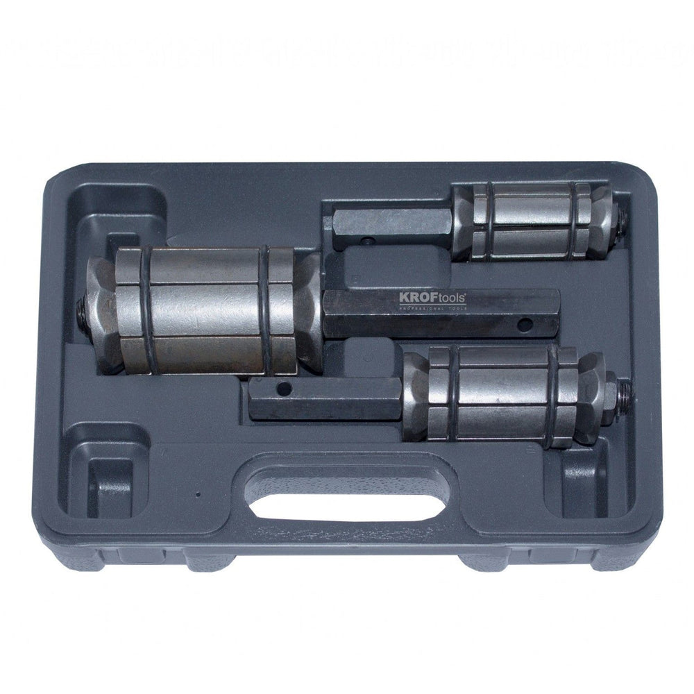 Sada rozťahovačov výfukového potrubia, 30 - 87mm, 3ks, Kroftools
