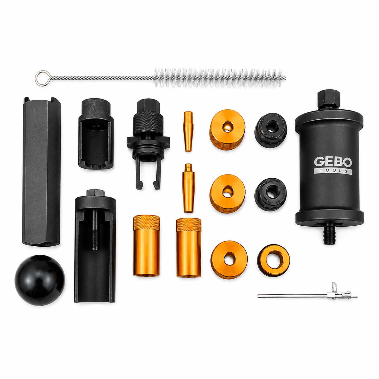 Sada na vyťahovanie vstrekovačov benzínových motorov FSI Gebo Tools
