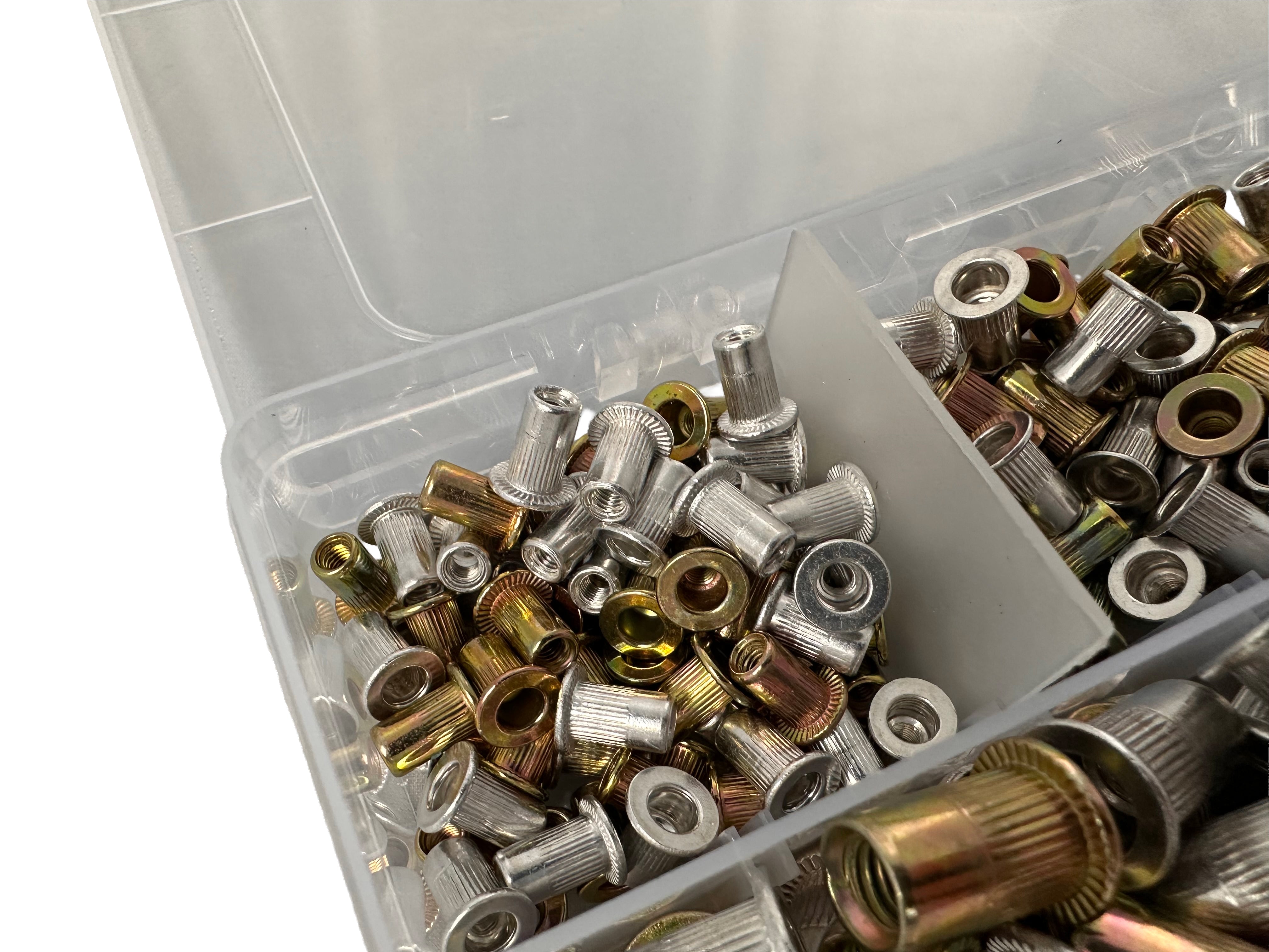Sada nitovacích matíc M3 - M10, 300ks, Gebo Tools