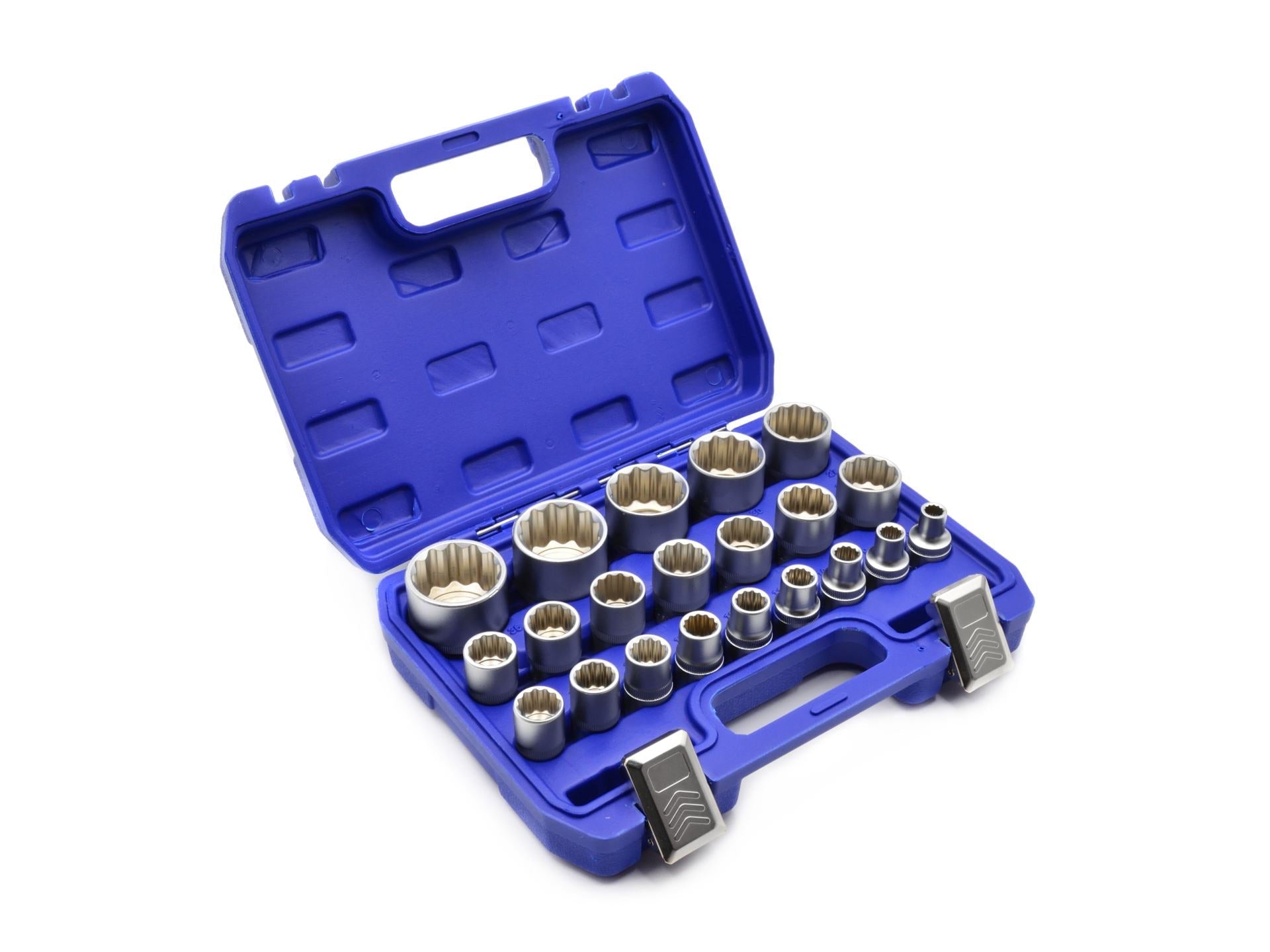 Sada nástrčných hlavíc - kľúčov, 12-hran, 1/2'', 8 - 36mm, 21ks