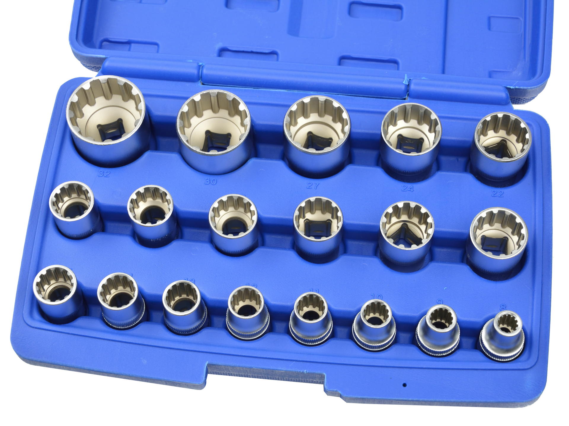 Sada nástrčných hlavíc - kľúčov Vario Plus 1/2'', 8 - 32mm