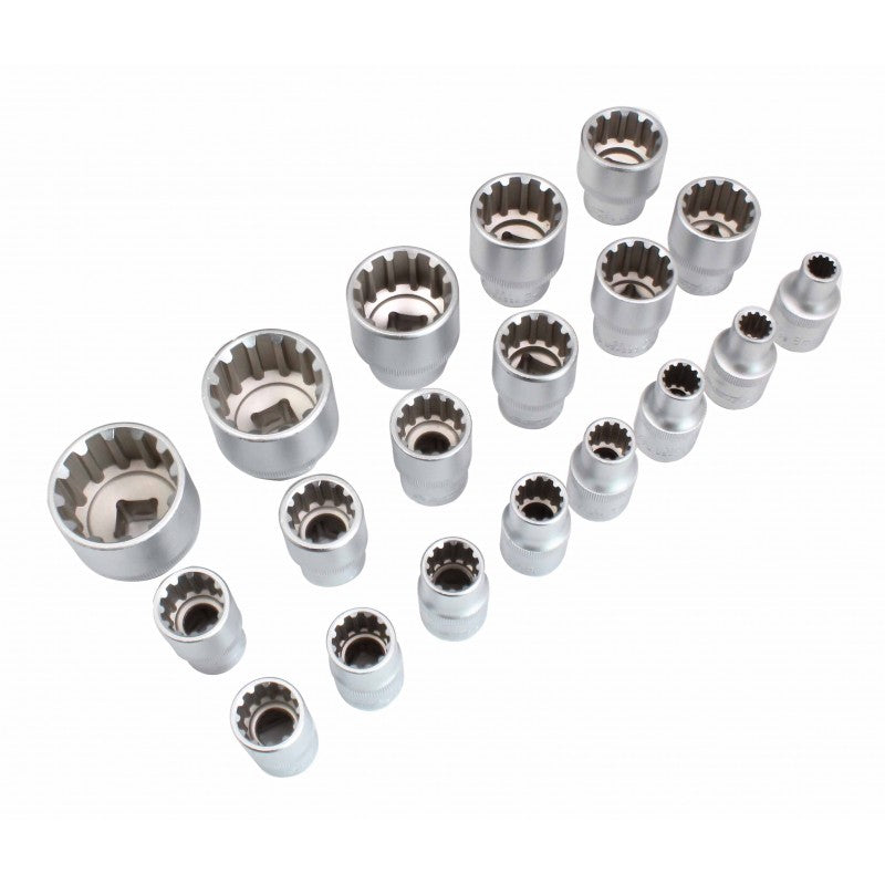 Sada nástrčných hlavíc - kľúčov Vario Plus 1/2'', 8 - 32mm