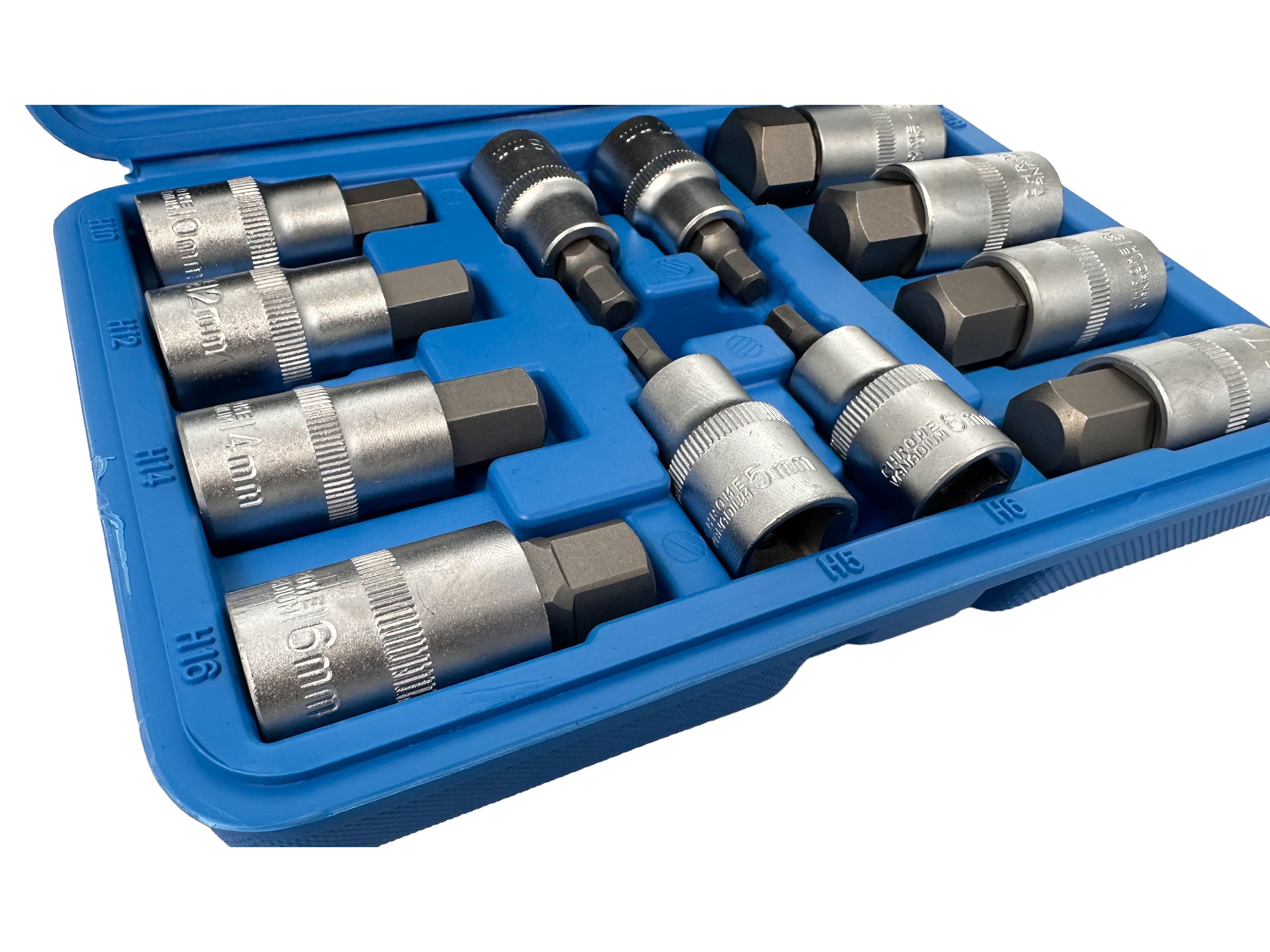 Sada nástrčných hlavíc s bitom - kľúčov Imbus H5 - H22, Gebo Tools