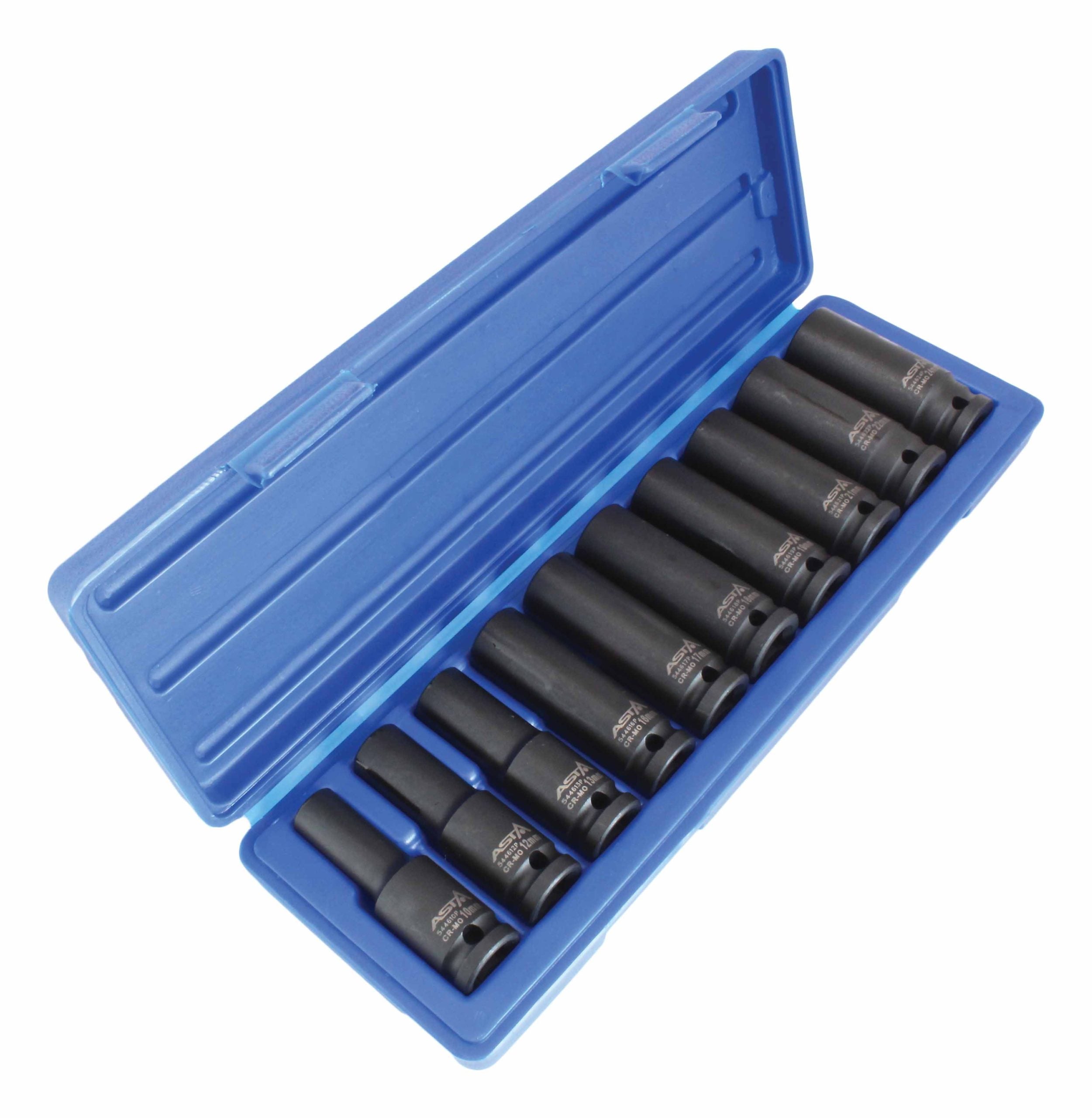 Sada rázových nástrčných hlavíc - kľúčov 1/2'', 10 - 24mm Asta Poland