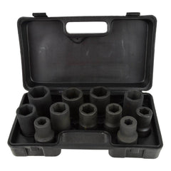 Sada rázových nástrčných hlavíc - kľúčov, 6-hran, +'', 17 - 41mm, 11ks, Geko