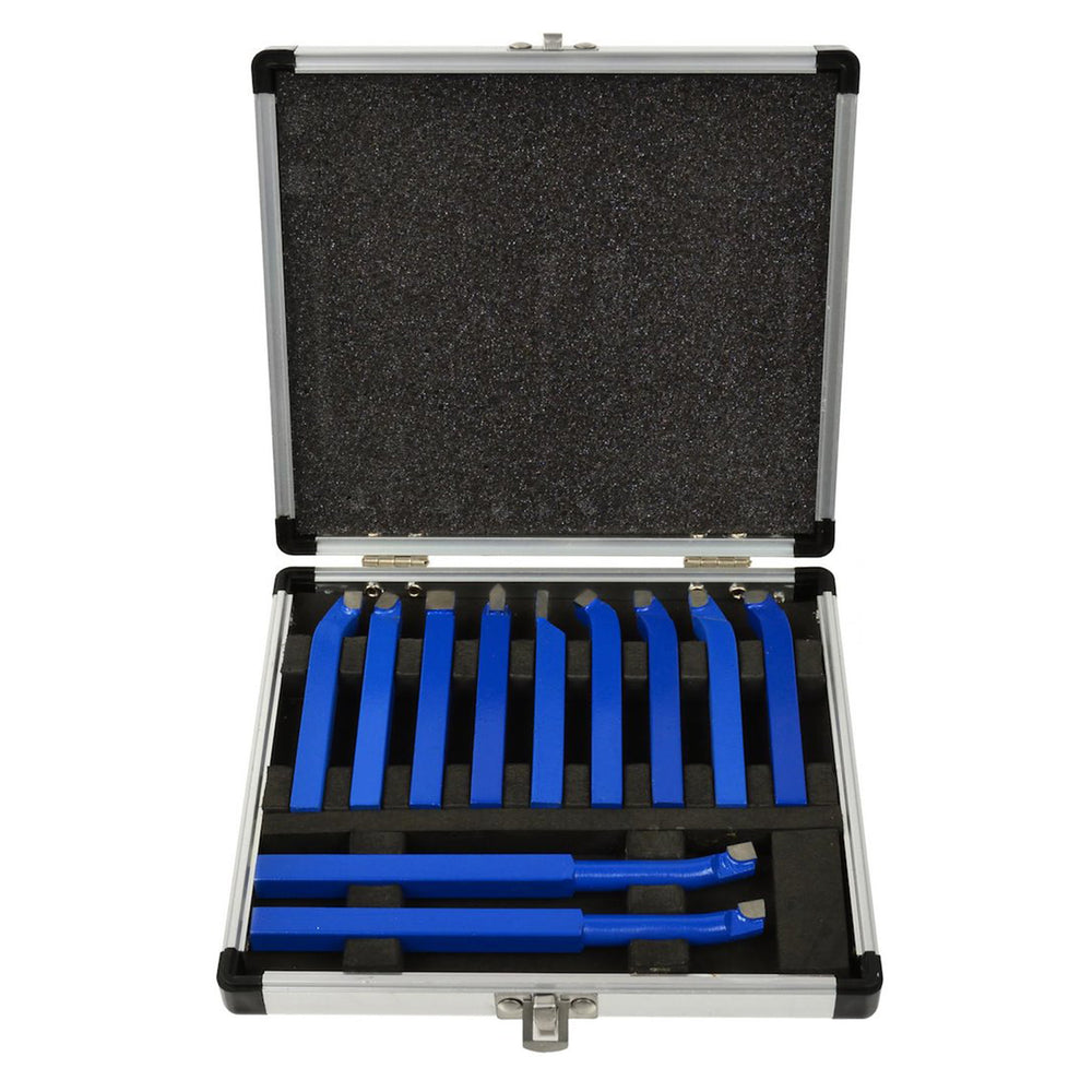 Sada sústružníckych nožov 8 x 8mm, z tvrdokovu, 11ks, Geko
