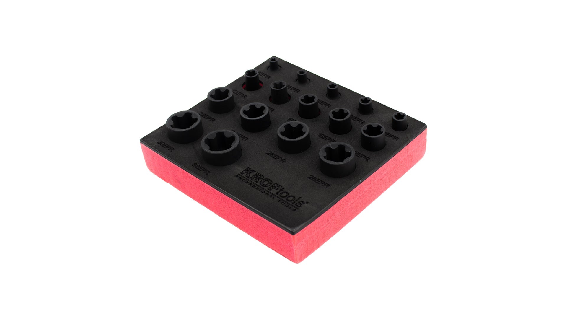 Sada Torx plus EPR 5-hranných nástrčných hlavíc - kľúčov, 16ks, 6 - 32mm