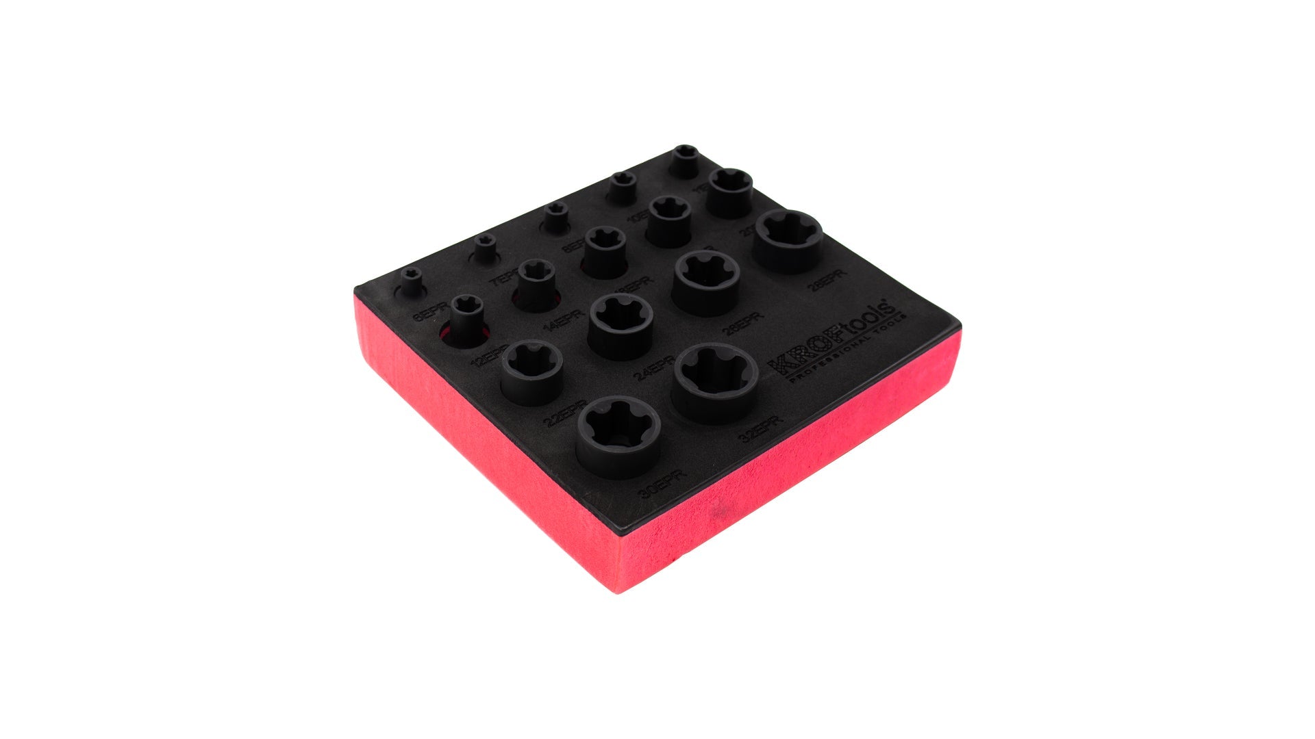 Sada Torx plus EPR 5-hranných nástrčných hlavíc - kľúčov, 16ks, 6 - 32mm