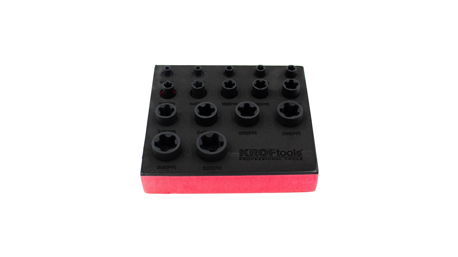 Sada Torx plus EPR 5-hranných nástrčných hlavíc - kľúčov, 16ks, 6 - 32mm