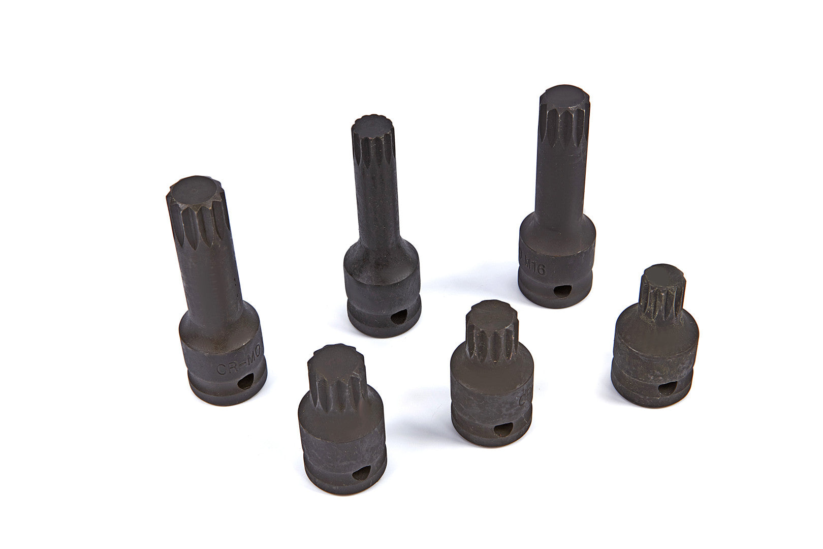 Sada Torx rázových nástrčných hlavíc s bitom - kľúčov, 1/2''