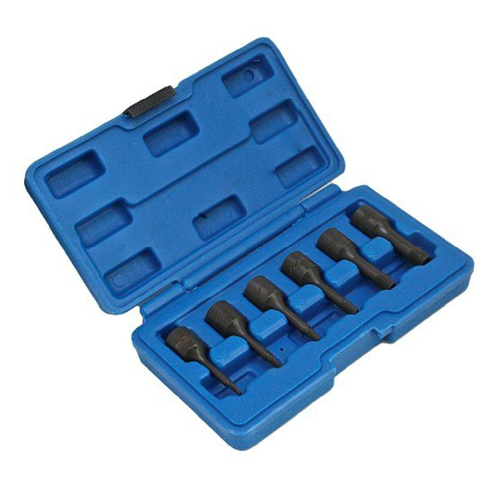 Sada vyťahovákov 3/8'' na zlomené, opotrebované alebo poškodené skrutky 2 - 10mm