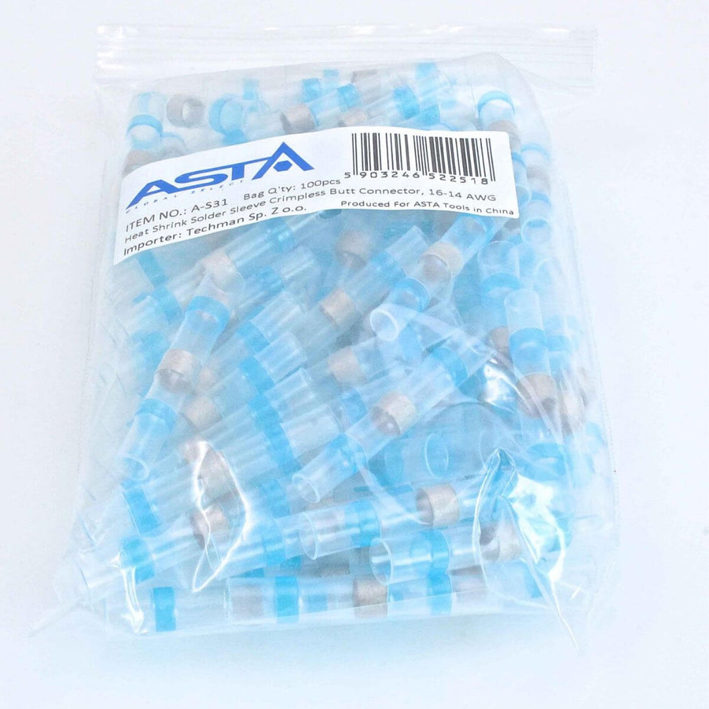 Sada zmršťovacích bužírok s cínom, 16 - 14 AWG, 100ks
