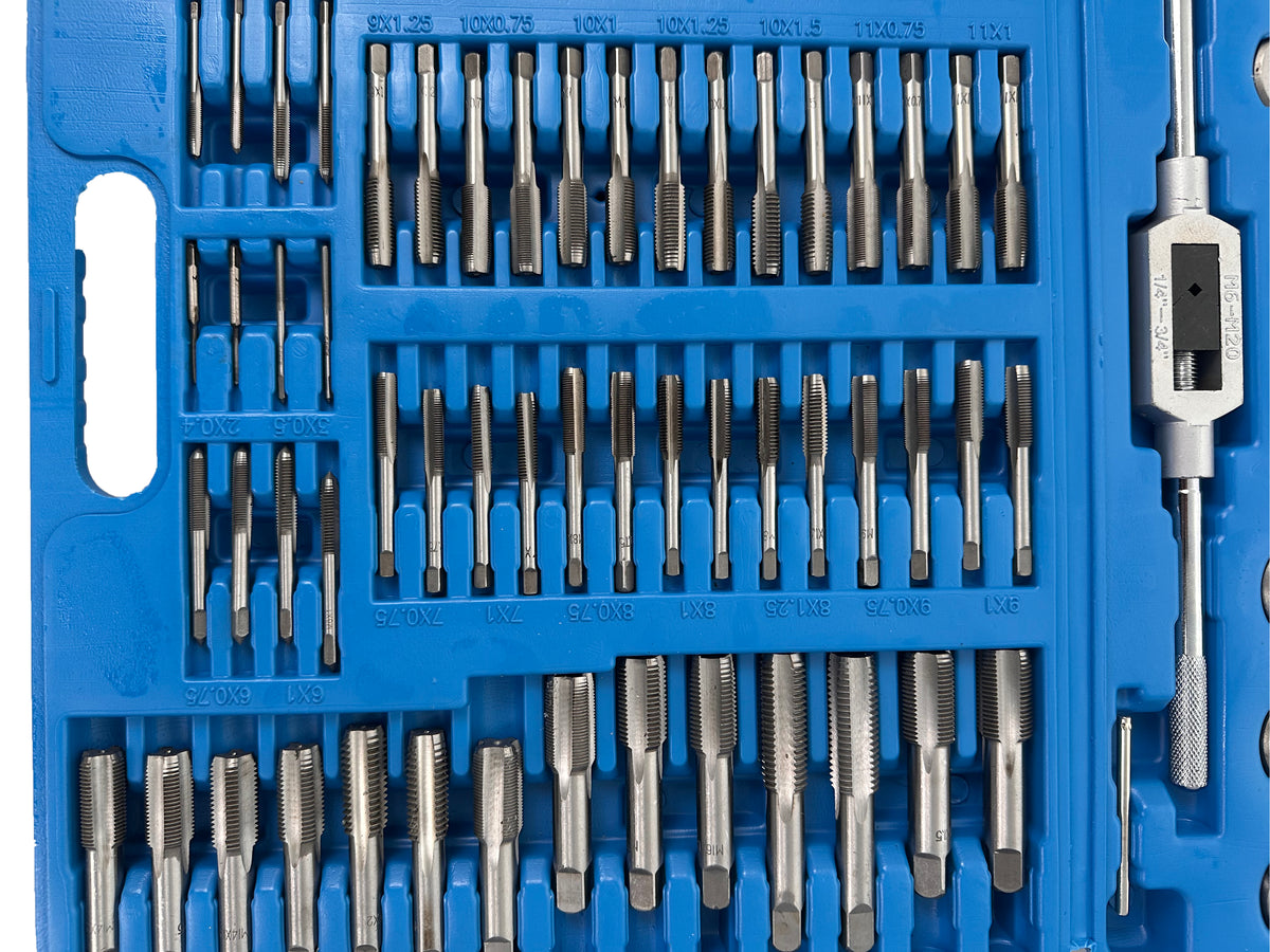Sada závitníkov a závitových očiek 110ks M2 - M18, Gebo Tools