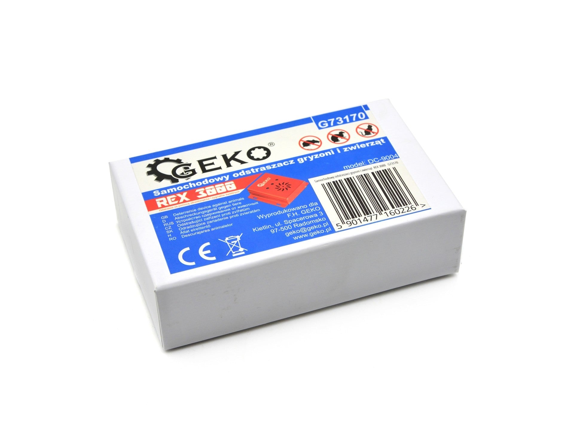 Ultrazvukové zariadenie proti hlodavcom do auta rex 3000