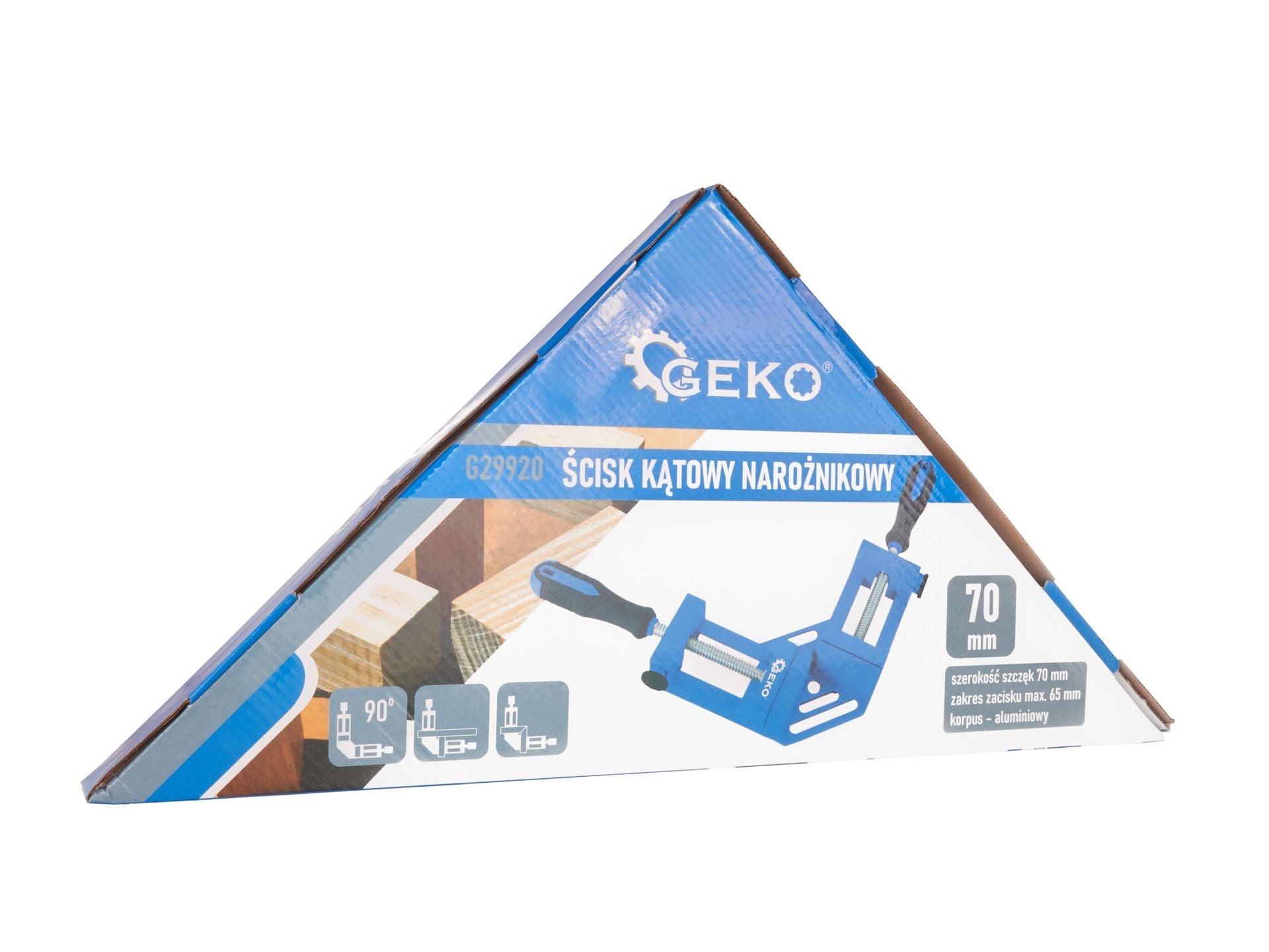 Uhlová svorka 90° 70mm