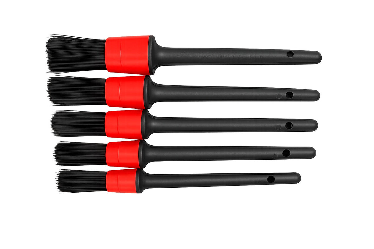 Sada kefiek na detailing - čistenie interiéru auta, 5ks Gebo Tools