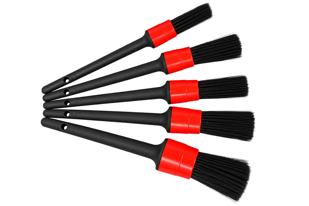 Sada kefiek na detailing - čistenie interiéru auta, 5ks Gebo Tools