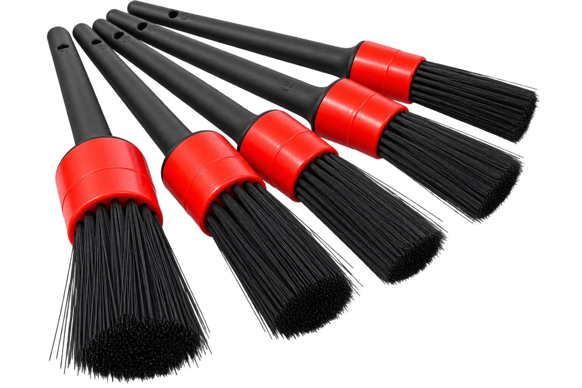 Sada kefiek na detailing - čistenie interiéru auta, 5ks Gebo Tools