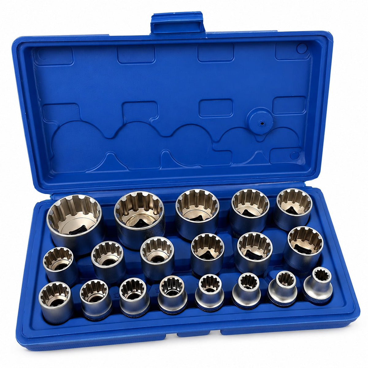 Sada nástrčných kľúčov - hlavíc Vario Plus 1/2'', 8 - 32mm, Gebo Tools