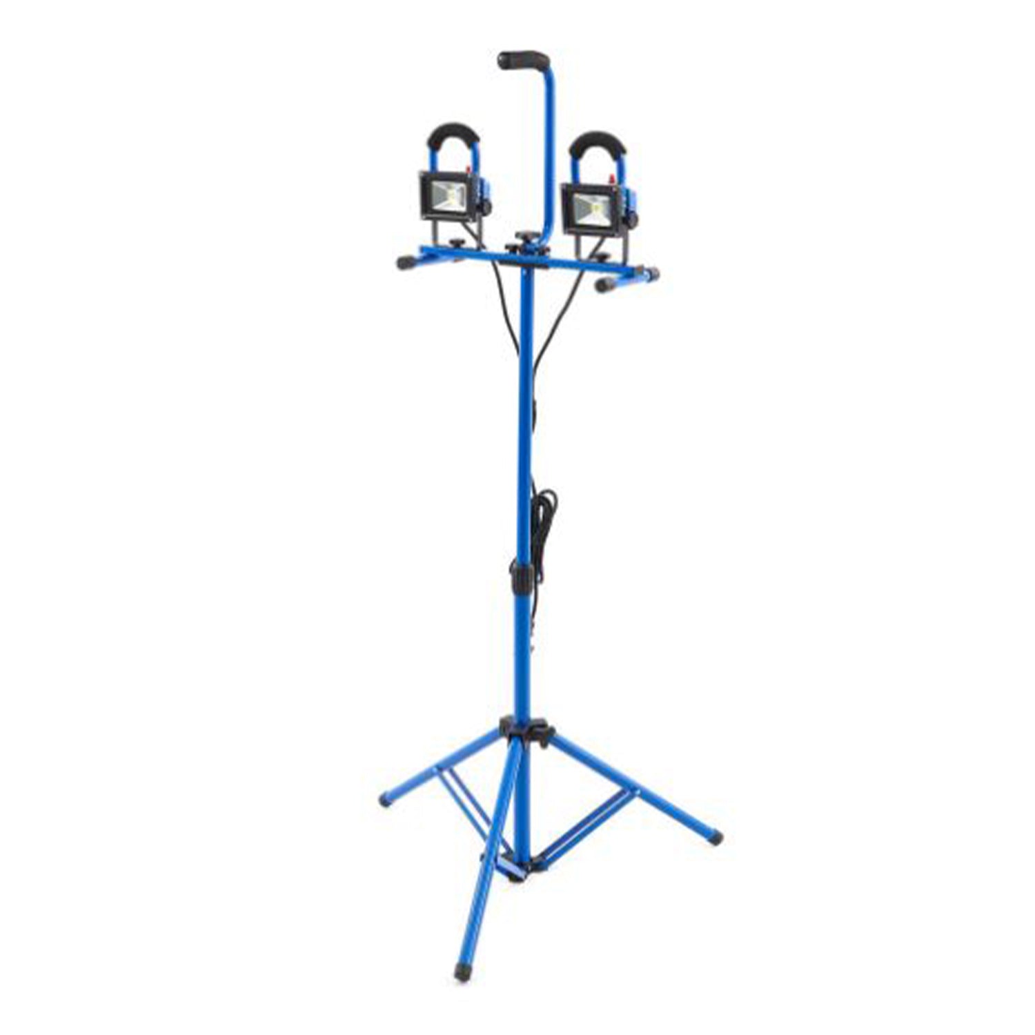 LED lampa - reflektor 2 × 10W, 700lm, 230V, so statívom