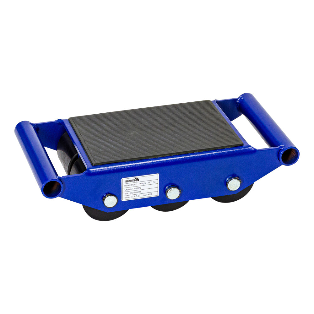 Transportná plošina - vozík s kolieskami na prepravu ťažkých bremien 6t