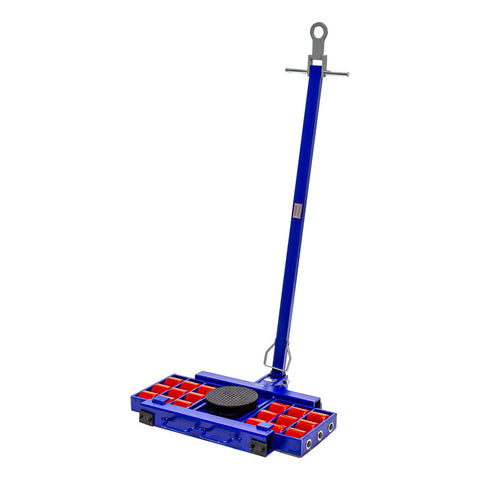 Šasi s kolieskami a vedením na prepravu ťažkých bremien 18t