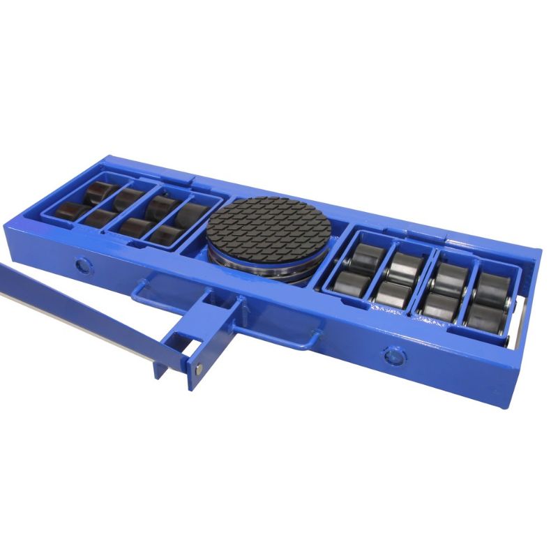 Šasi s kolieskami a vedením na prepravu ťažkých bremien 24t