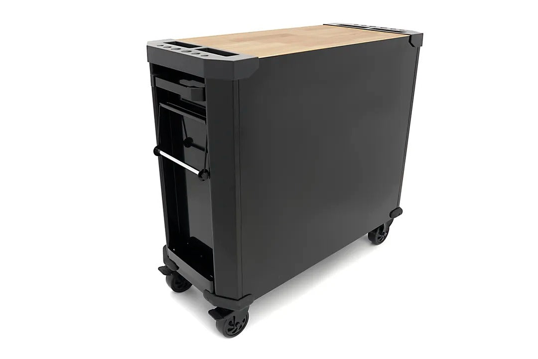 Skrinka - vozík na náradie s 11 zásuvkami a pracovnou doskou 109cm HBM Machines