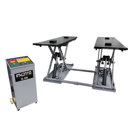 Mobilný nožnicový zdvihák do pneuservisu 3,5t, 220V, Invento