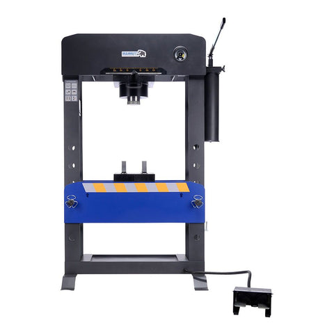 Stojanový hydropneumatický lis s nožným ovládaním 100t mammuth