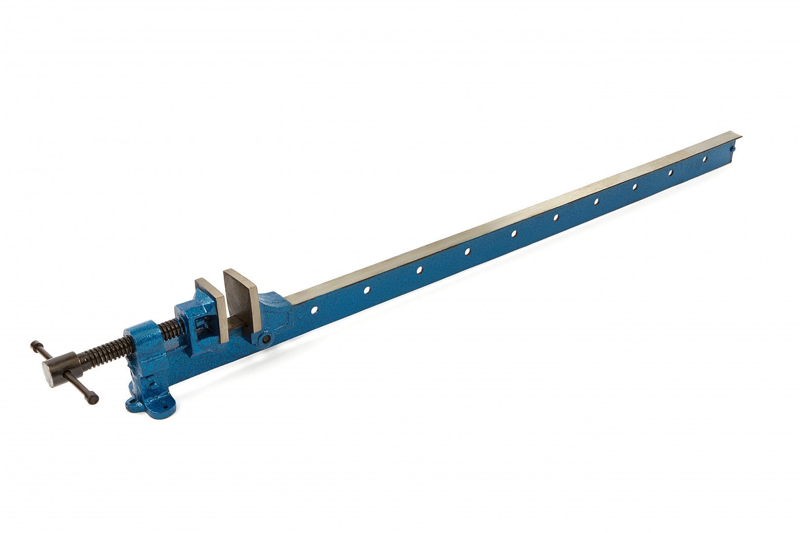 Stolárska svorka - zverák s T-profilom 1500mm - profesionálna oceľová liatinová svorka na opracovanie dreva, HBM Machines Holandsko