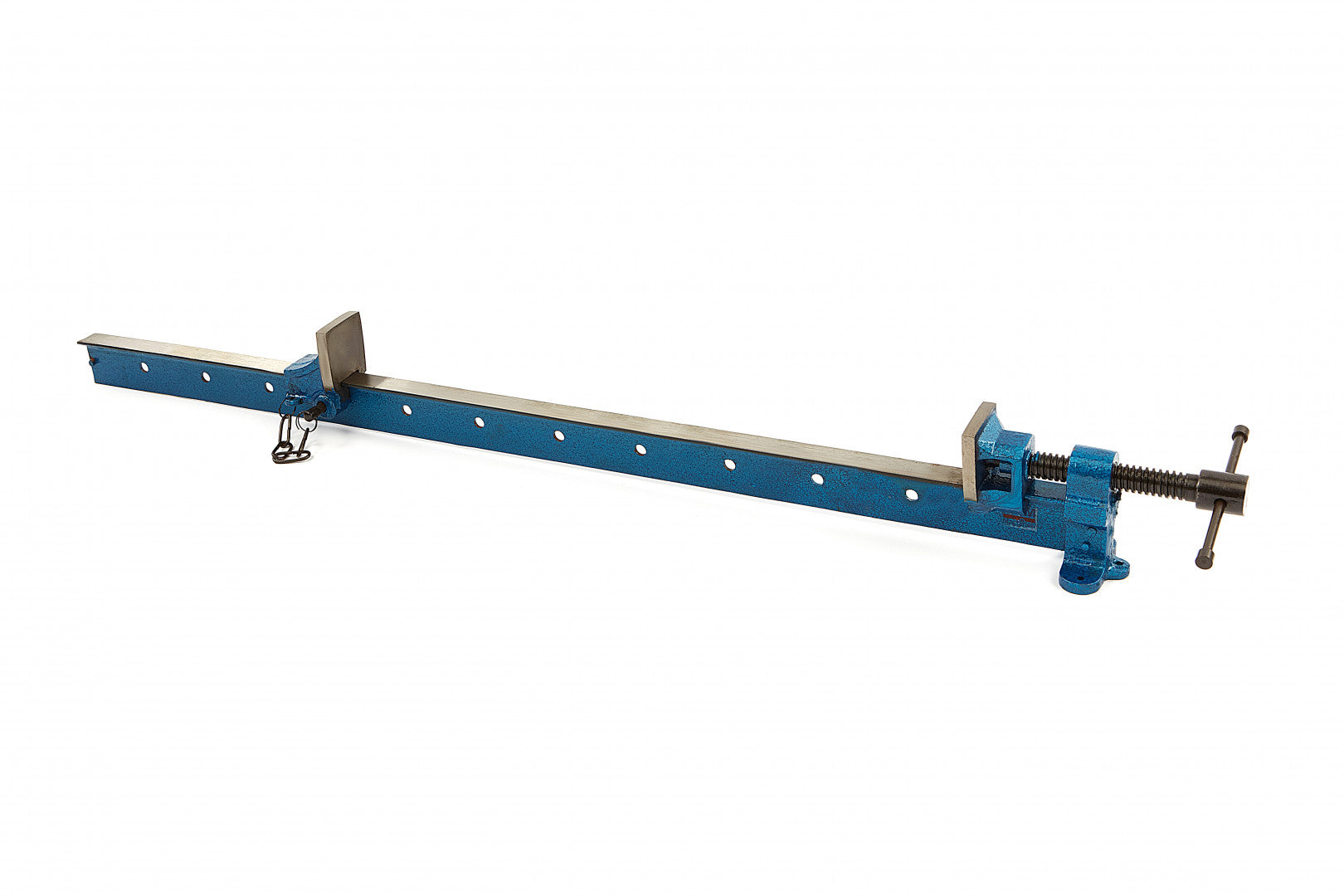Stolárska svorka - zverák s T-profilom 1500mm - profesionálna oceľová liatinová svorka na opracovanie dreva, HBM Machines Holandsko