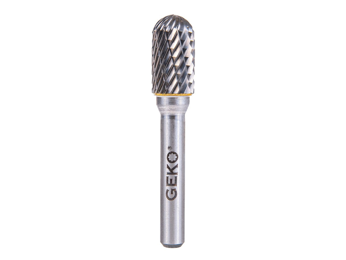 Stopkové frézy na kov 6mm, 6ks, Geko
