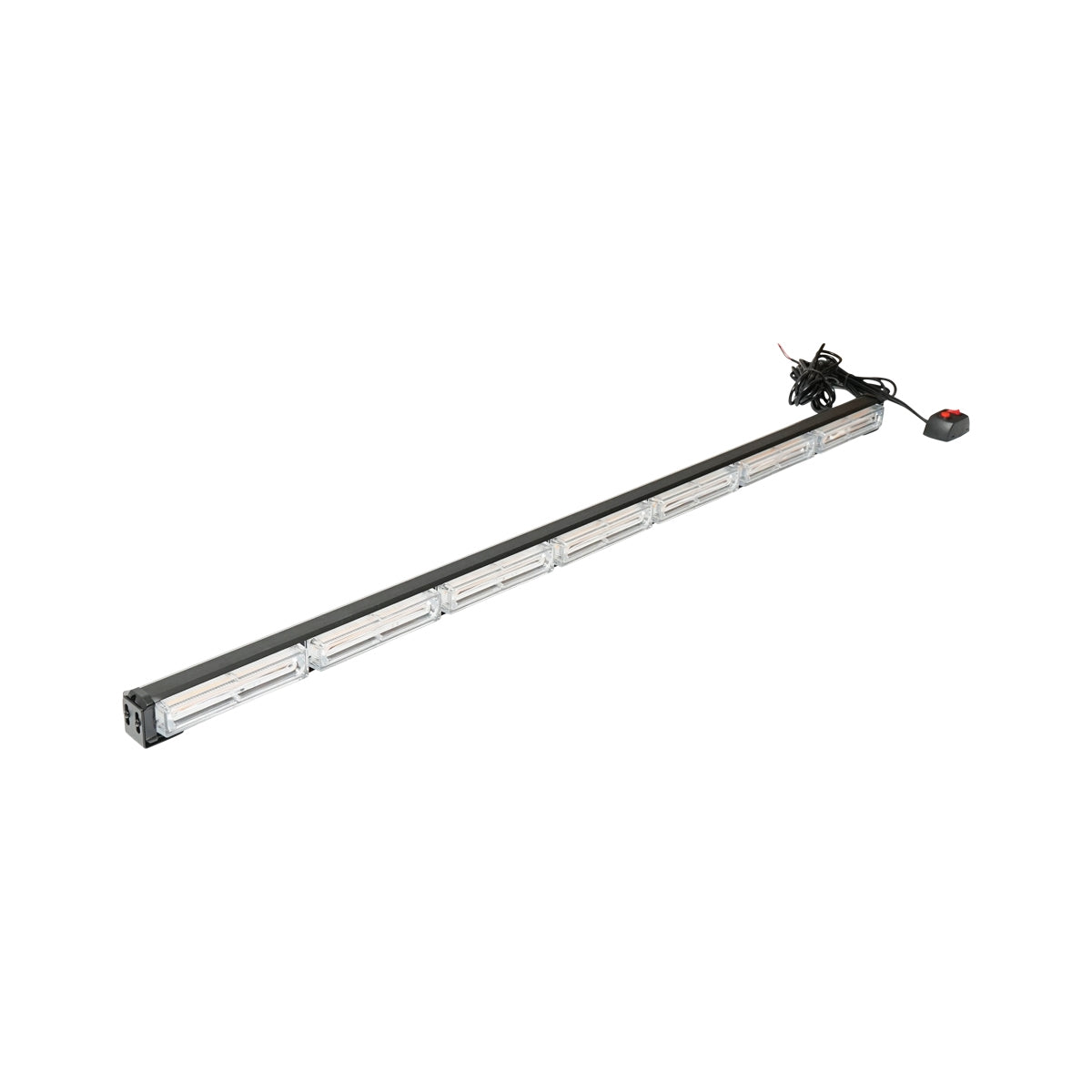 Stroboskop - svetelná alej, 7 modulov, 12V, žltá, Breckner Germany