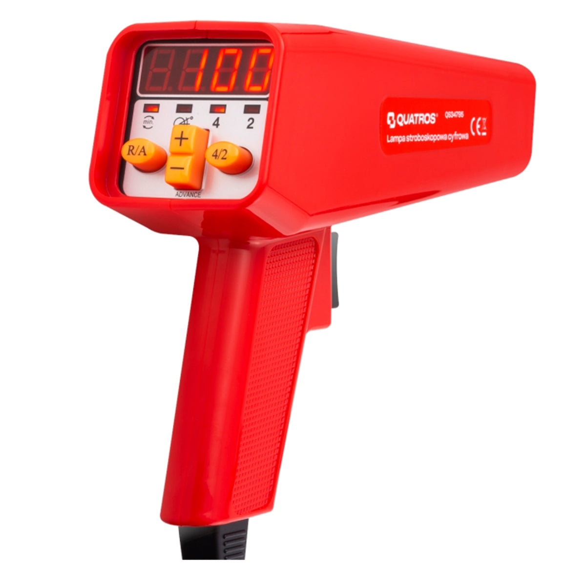 Stroboskopická lampa s digitálnym displejom
