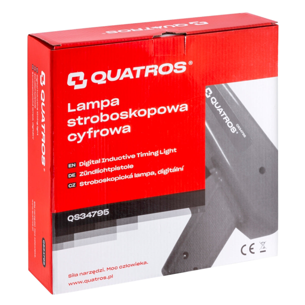 Stroboskopická lampa s digitálnym displejom