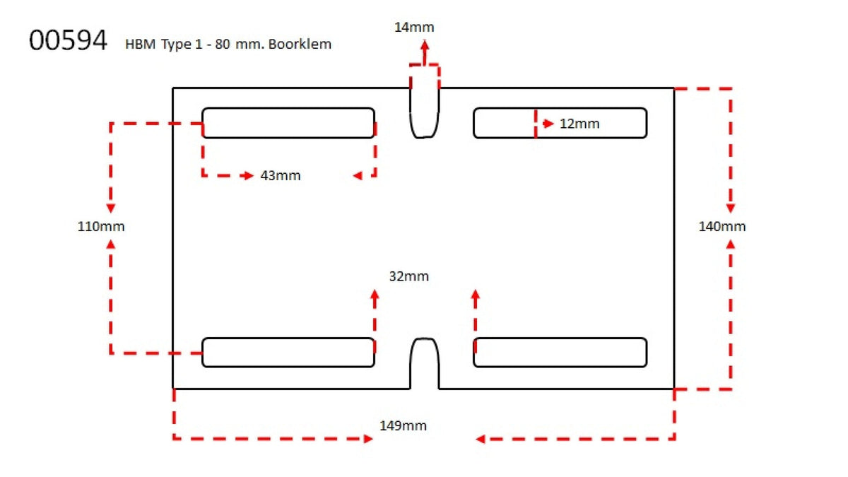Strojný zverák na stojanové vŕtačky 1", 80mm HBM