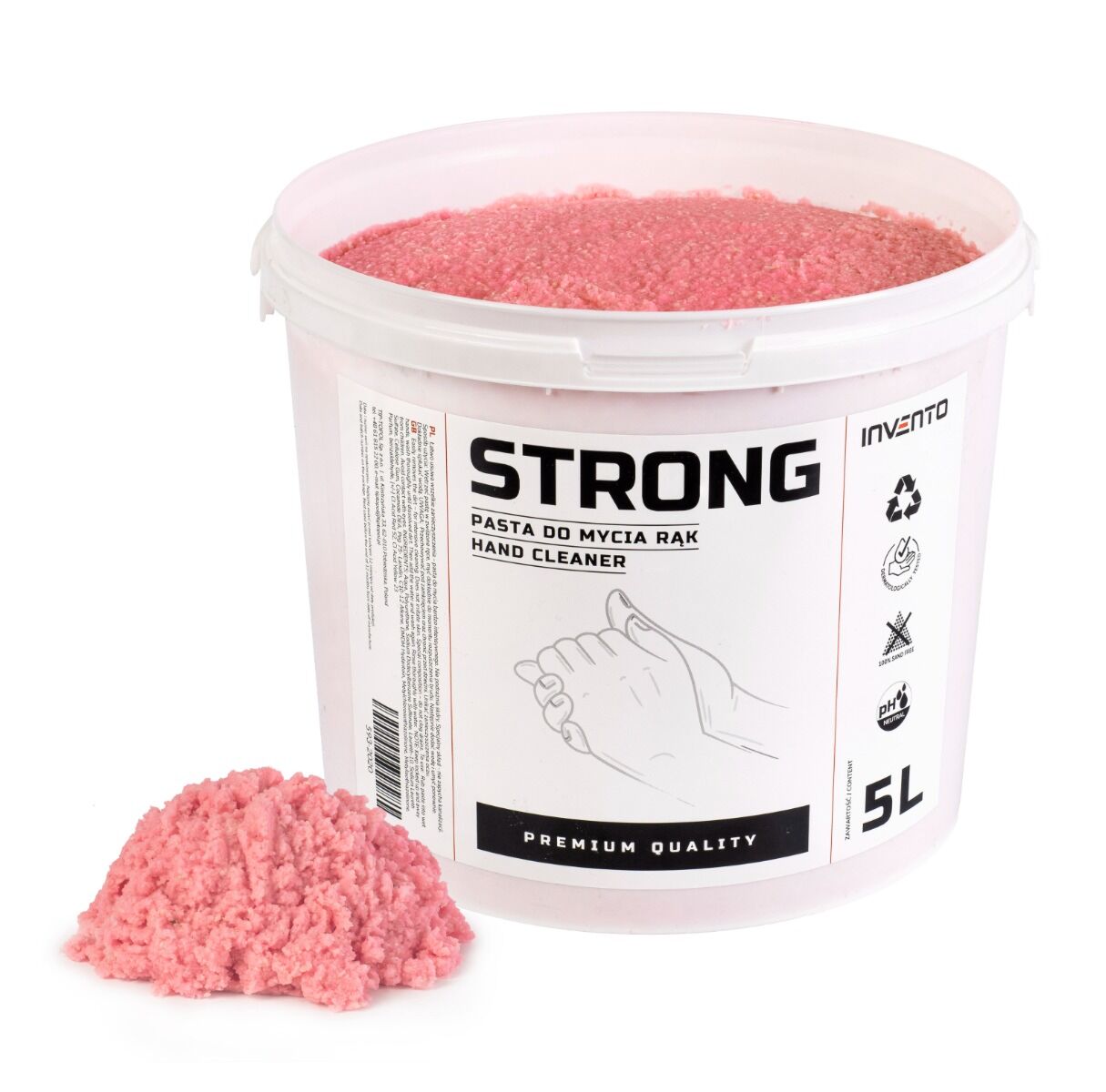 Pasta na umývanie rúk 5l Strong Invento