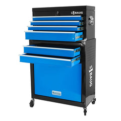 Dielenská skriňa - vozík na náradie 2ks so 6 zásuvkami Baug