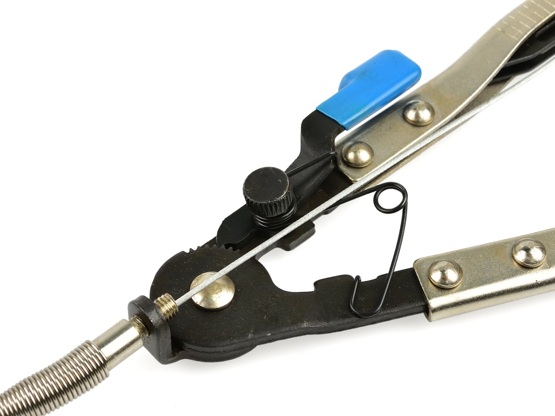 Kliešte na spony s lankom 655mm Geko