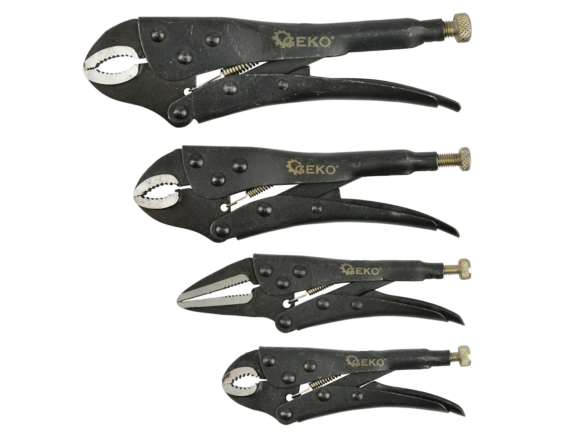 Sada karosárskych samozverných klieští 4 kusy geko