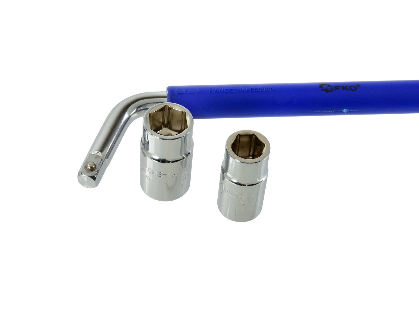 Teleskopický kľúč na kolesá 1/2'', 17-19-21-23mm, Geko