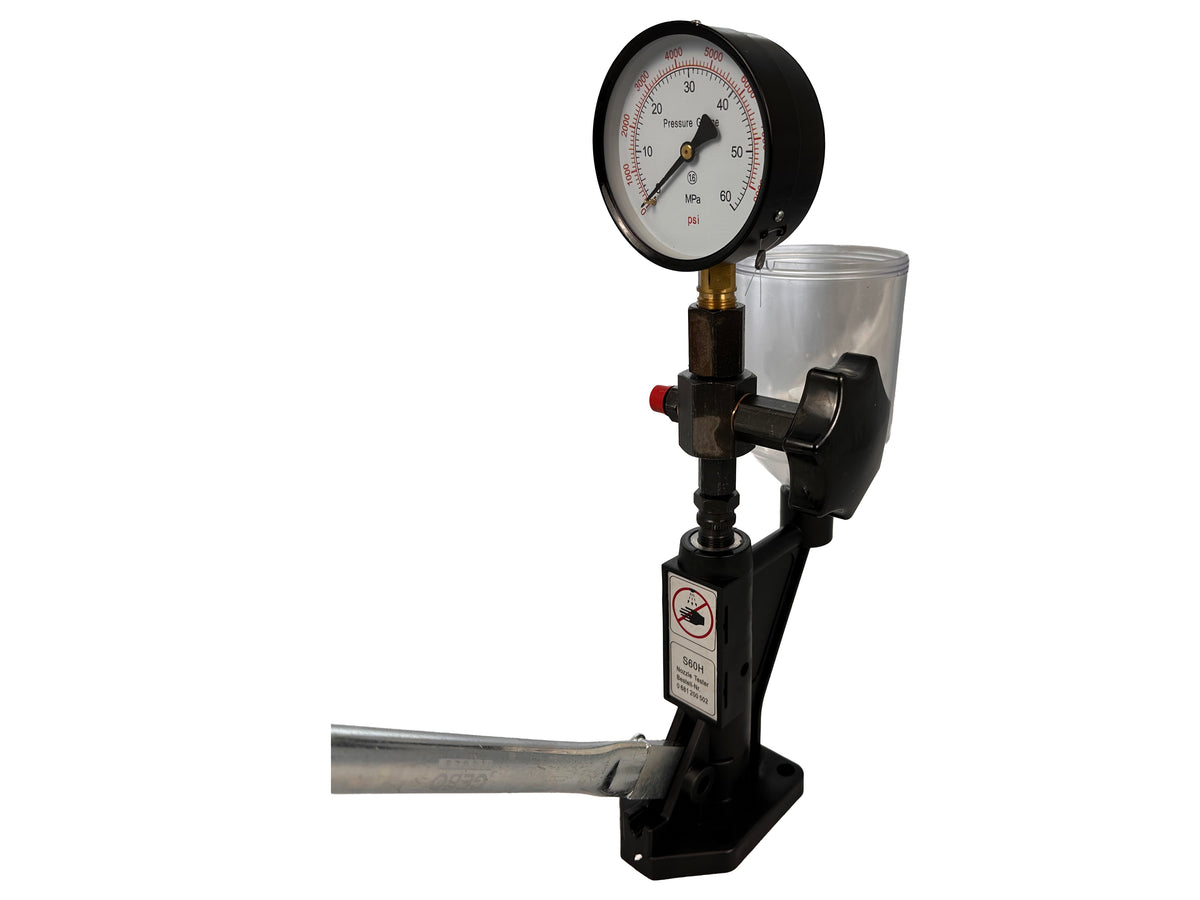 Tester dieslových vstrekovačov 600bar, Gebo Tools