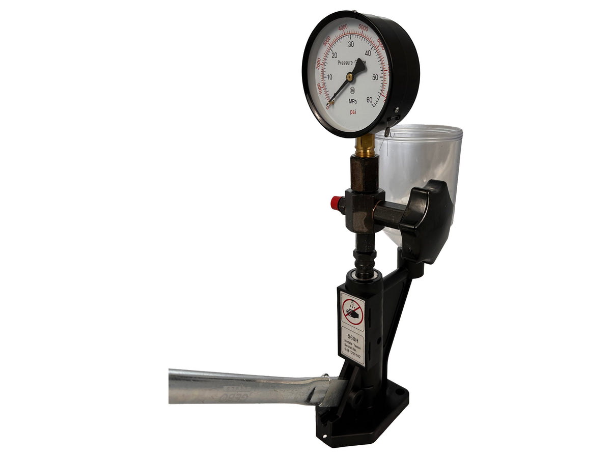 Tester dieslových vstrekovačov 600bar, Gebo Tools