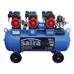 Tichý bezolejový kompresor 100l 3400W Satra