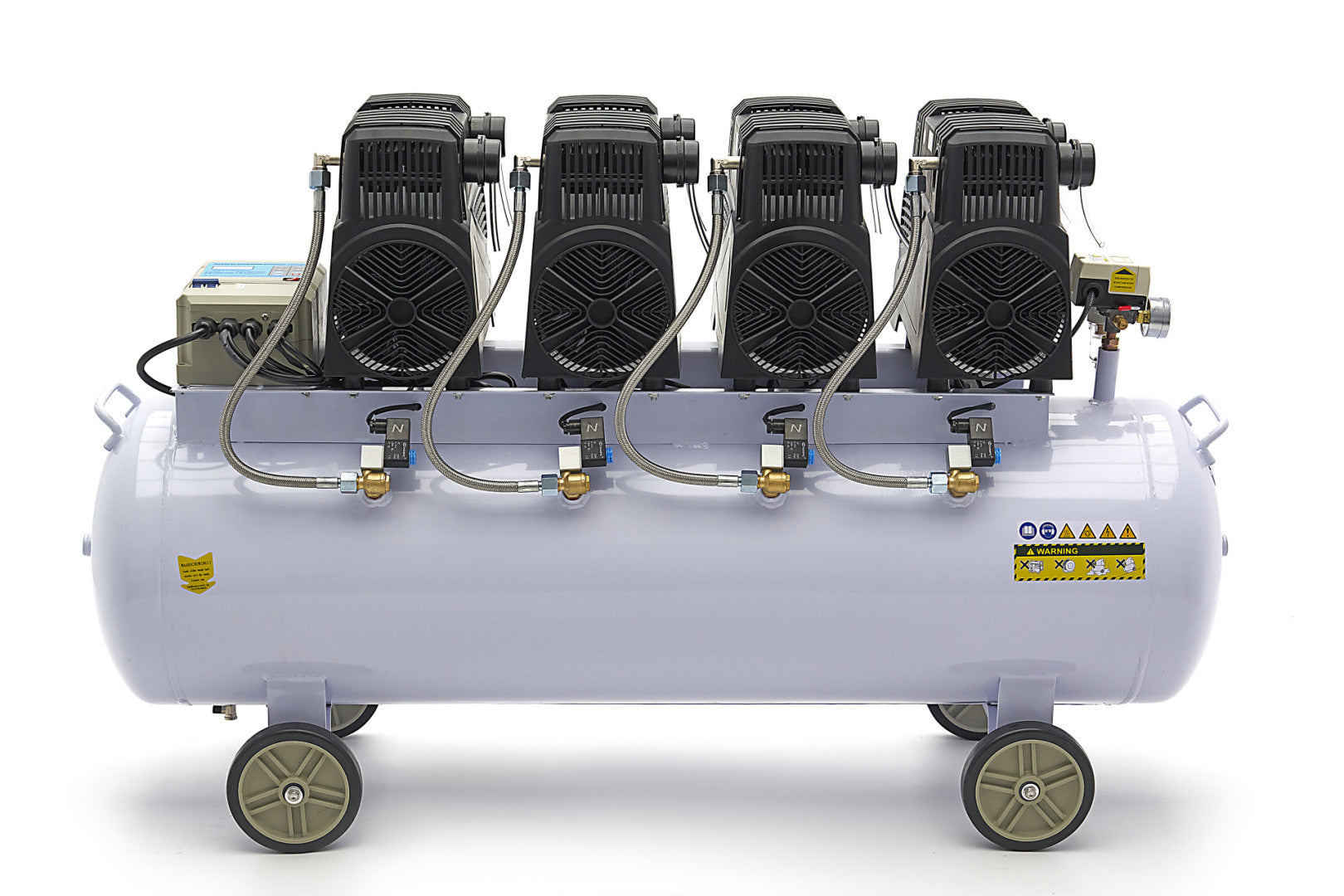Tichý bezolejový kompresor 200l 8hp HBM Machines Holandsko