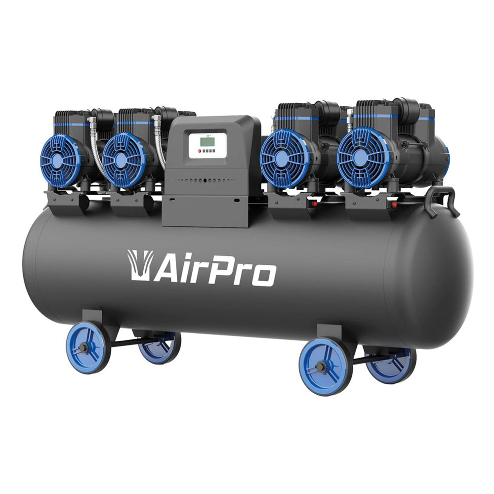 Tichý bezolejový kompresor 4 x 2hp 120l Airpro
