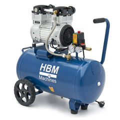 Tichý bezolejový kompresor 50l 1500W HBM
